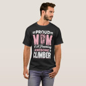 Mountain Climbing Rock Climb Mother Climber Mom 7 T-shirt (Voorkant volledig)