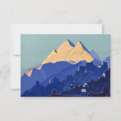 Mountain Convent van Nicholas Roerich Bedankkaart (Voorkant)