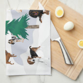 Mountain Coonhounds Theedoek (Quarter Fold)