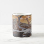 Mountain Cougar Winter Scene Coffee Cup Koffiemok (Center)