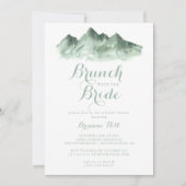 Mountain Country Brunch met de bruidsdouche Kaart (Voorkant)