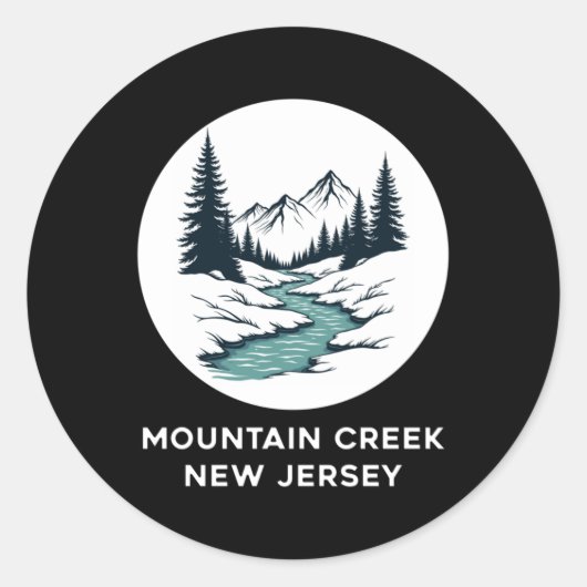 Mountain Creek New Jersey Sticker (Voorkant)