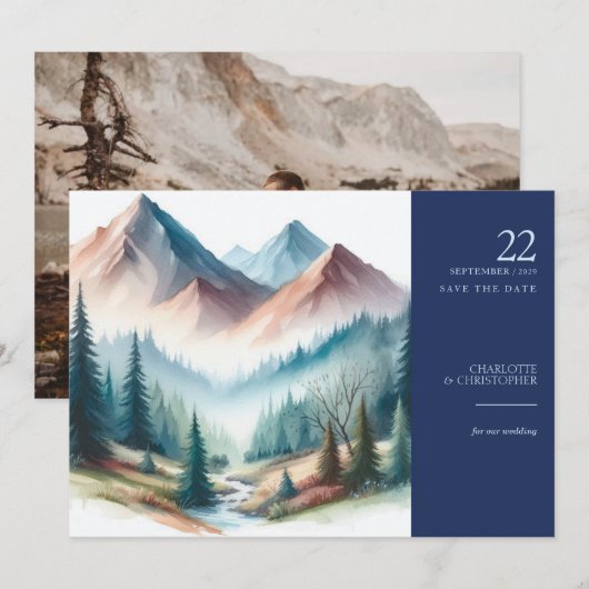 Mountain Creek Save The Date (Voorkant / Achterkant)