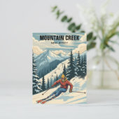 Mountain Creek Skiën New Jersey Reizen Briefkaart (Staand voorkant)