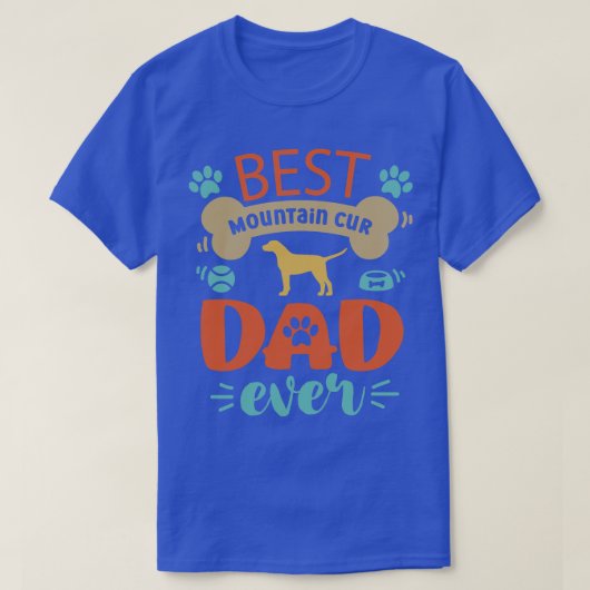Mountain Cur Dog 1 T-shirt (Design voorkant)
