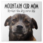 Mountain Cur Mam Ceramic Tile Tegeltje (Voorkant)