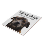 Mountain Cur Mam Ceramic Tile Tegeltje (Zijkant)