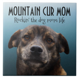 Mountain Cur Mam Ceramic Tile Tegeltje