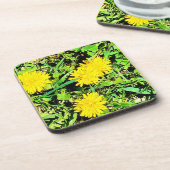 Mountain Dandelions Foto. Bestel nu Bier Onderzetter (Linkerzijde)