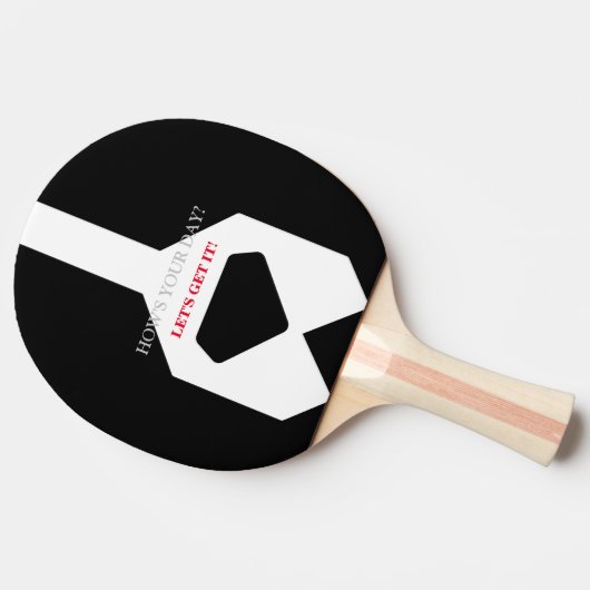 Mountain Dog Tafeltennisbatje (Zijkant)