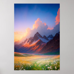 Mountain Dreamscape Poster