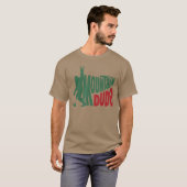 Mountain Dude cadeau T-shirt (Voorkant volledig)