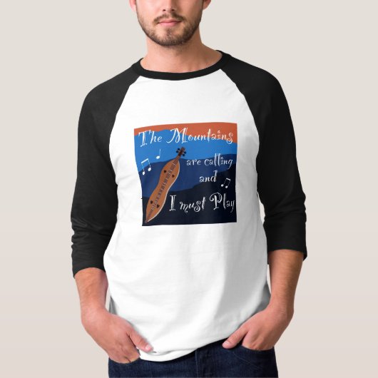 Mountain Dulcimer Tshirt (Voorkant)