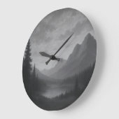 Mountain Escape Clock Grote Klok (Hoek)