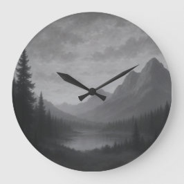 Mountain Escape Clock Grote Klok