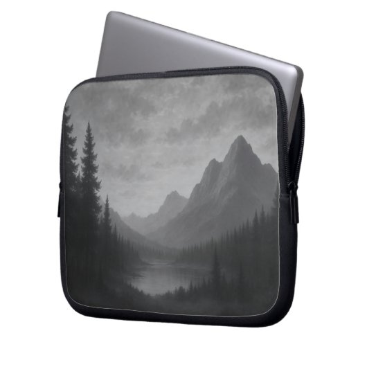 Mountain Escape Laptop Case (Voorkant Links)