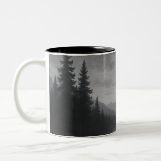 Mountain Escape Mug Tweekleurige Koffiemok (Links)