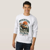 Mountain Explorer Vintage Eland Sweatshirt (Voorkant volledig)