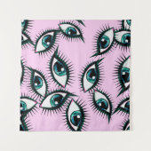 Mountain eye. Abstract icon.  Wandkleed (Voorkant (horizontaal))