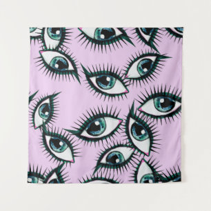 Mountain Eye Abstract iconisch ontwerp Wandkleed