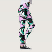 Mountain Eye Abstract pictogram Leggings (Rechts)