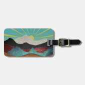 Mountain Fantasy Sunrise Bagagelabel (Voorkant horizontaal)
