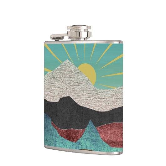 Mountain Fantasy Sunrise Heupfles (Links)