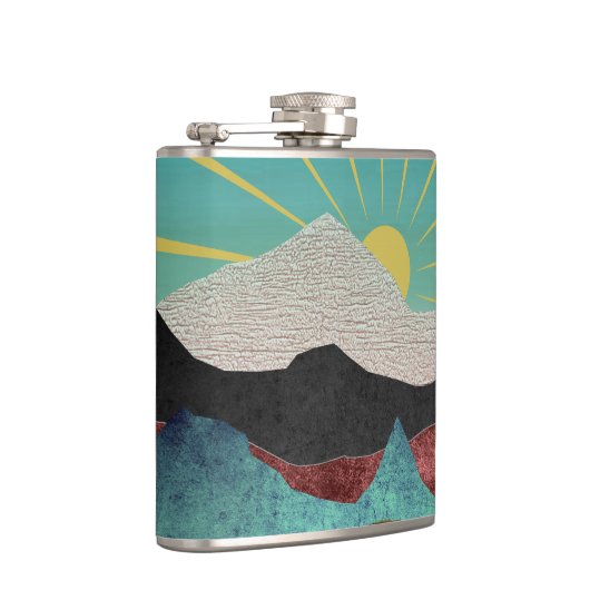 Mountain Fantasy Sunrise Heupfles (Rechts)