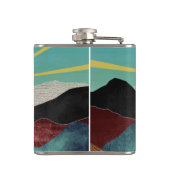 Mountain Fantasy Sunrise Heupfles (Achterkant)