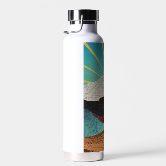 Mountain Fantasy Sunrise Waterfles (Rechts)