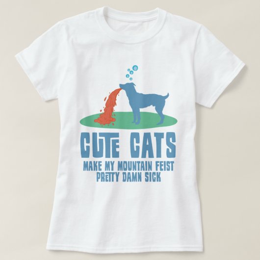 Mountain Feist T-shirt (Design voorkant)