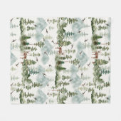 Mountain Fleece Blanket Deken (Voorkant (Horizontaal))