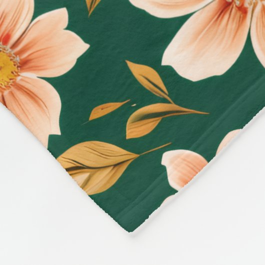 Mountain flowers Blanket Fleece Deken (Hoek)