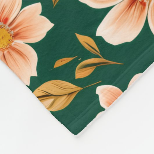 Mountain flowers Blanket Fleece Deken (Hoek)