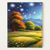 Mountain Forest Cabin Art Planner (Achterkant)