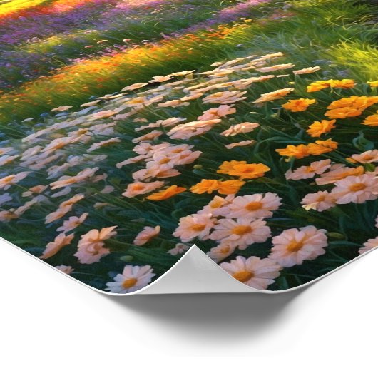 Mountain Forest Cabin Art Poster (Hoek)