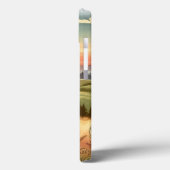 Mountain Forest Hills Country Natuur iPhone Case (Achterkant / Links)