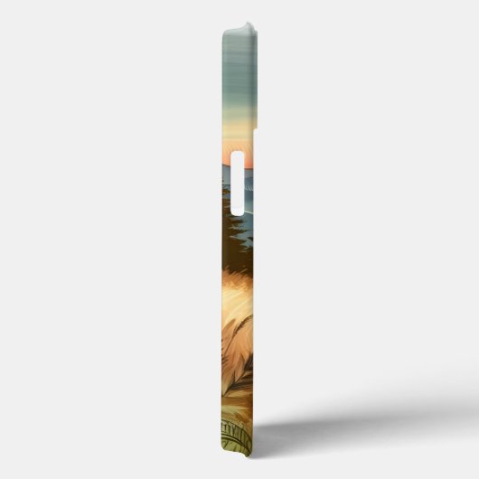Mountain Forest Hills Country Natuur iPhone Case (Achterkant / Rechts)