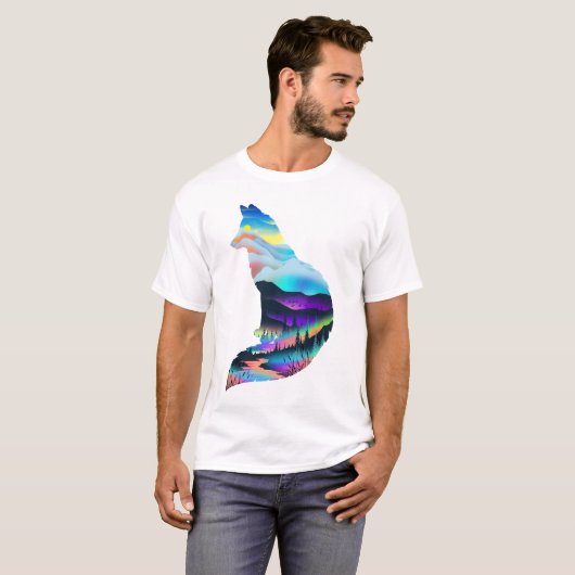 Mountain fox t-shirt (Voorkant volledig)