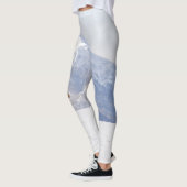 Mountain Fun: Sneeuw-Capped Peaks Scene. Leggings (Links)