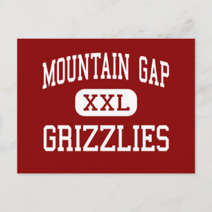 Mountain Gap - Grizzlies - Middle - Huntsville Briefkaart
