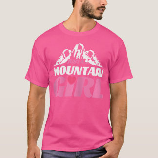 Mountain Girl houdt van het beklimmen van Natuur H T-shirt