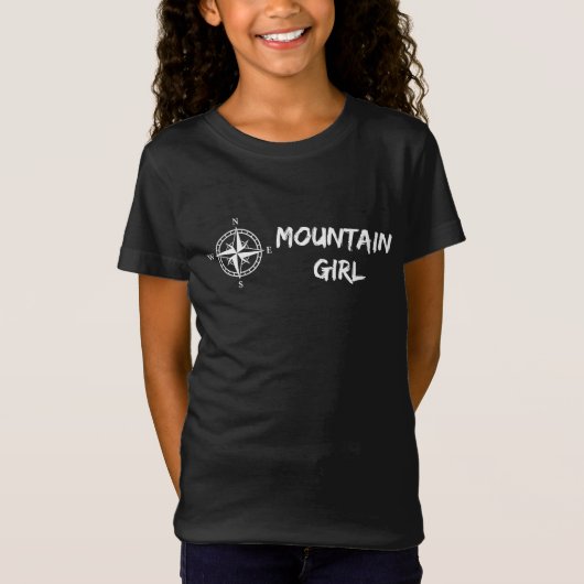 Mountain girl t-shirt (Voorkant)