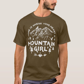 Mountain Girl White T-shirt