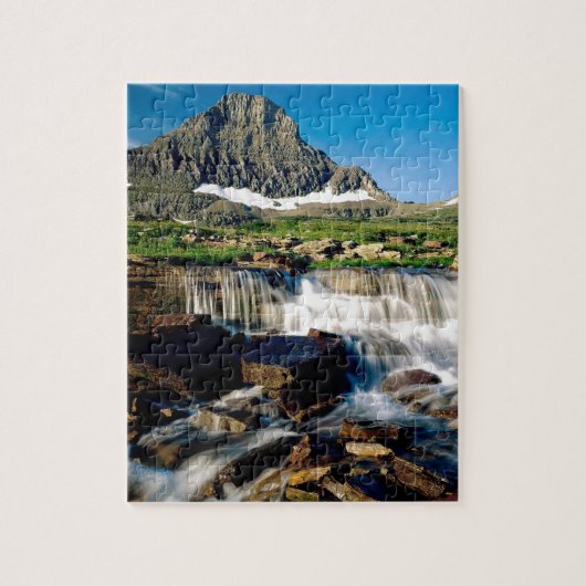 Mountain Glacier Park Montana Legpuzzel (Verticaal)