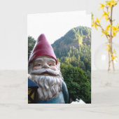 Mountain Gnome Kaart (Gele Bloem)