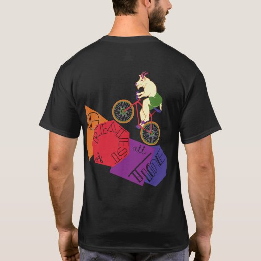 Mountain GOAT Biking T-shirt (Achterkant)