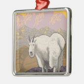 Mountain Goat - Chugach National Forest Metalen Ornament (Links)