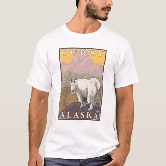 Mountain Goat - Curry, Alaska T-shirt (Voorkant)