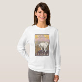 Mountain Goat - Denali National Park, Alaska T-shirt (Voorkant volledig)
